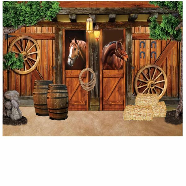 Painel 3x4m Cavalos 